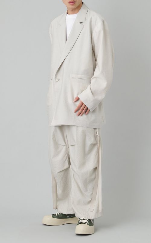 ウールナイロンテーラードジャケット