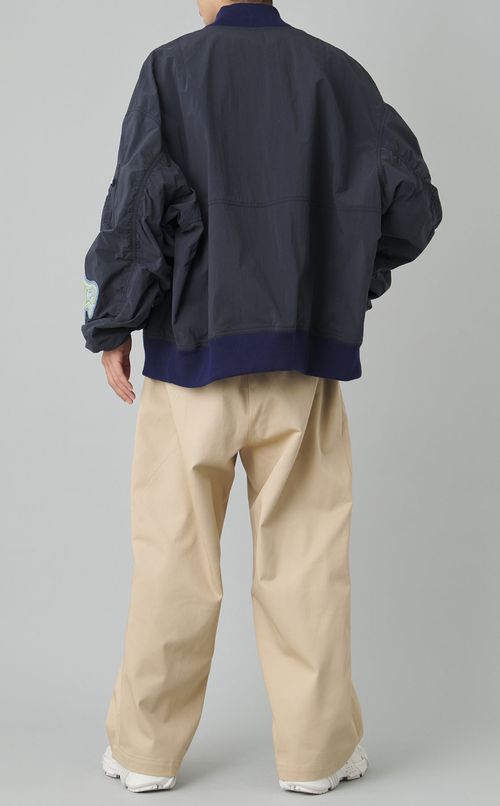 ナイロンライトMA-1ジャケット