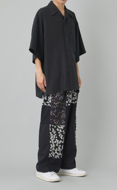 ドローイングショートスリーブシャツ