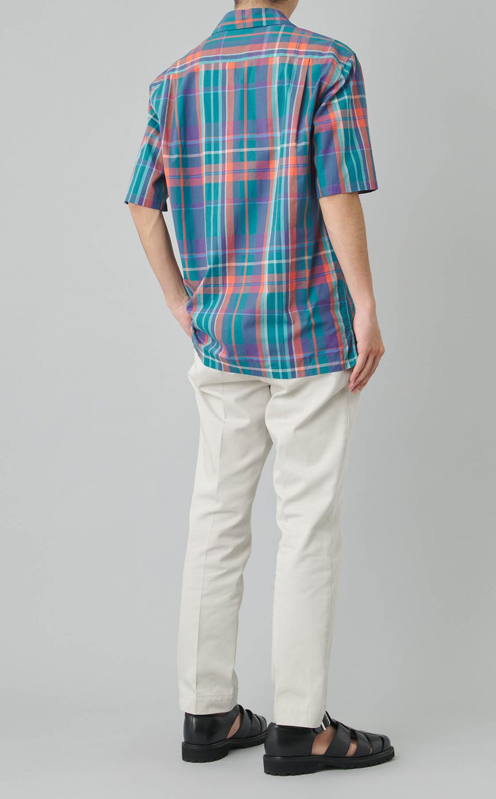 マドラスチェックショートスリーブシャツ