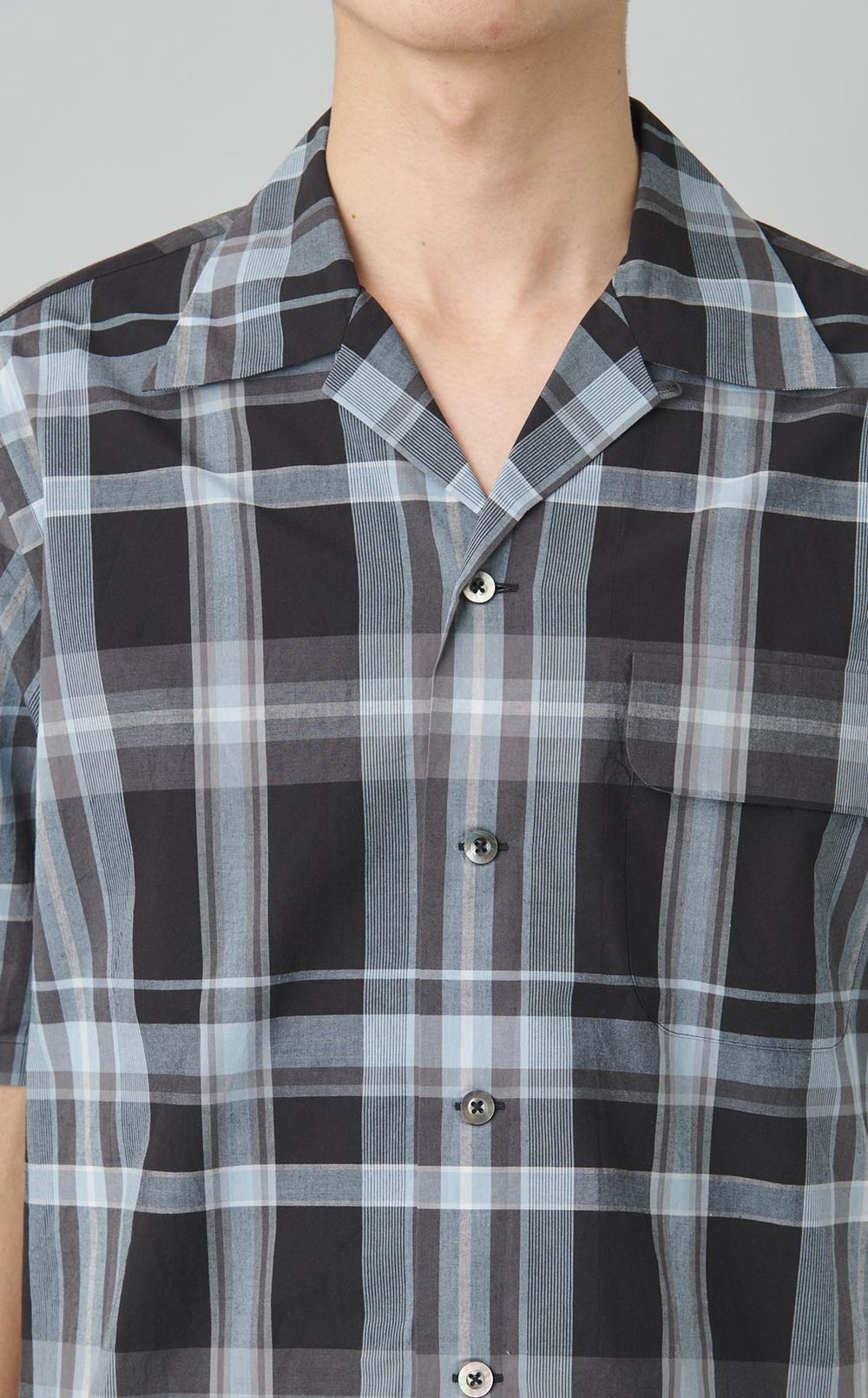 マドラスチェックショートスリーブシャツ