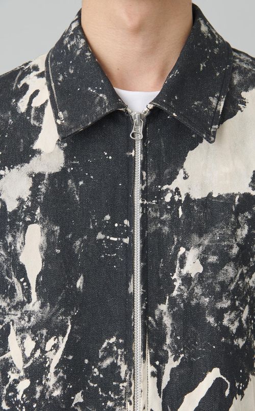 ジップアップデニムジャケット