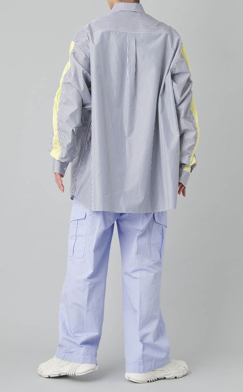 スリーブパネルビッグハートシャツ