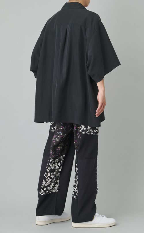 ドローイングショートスリーブシャツ