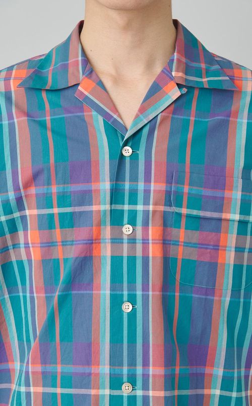 マドラスチェックショートスリーブシャツ