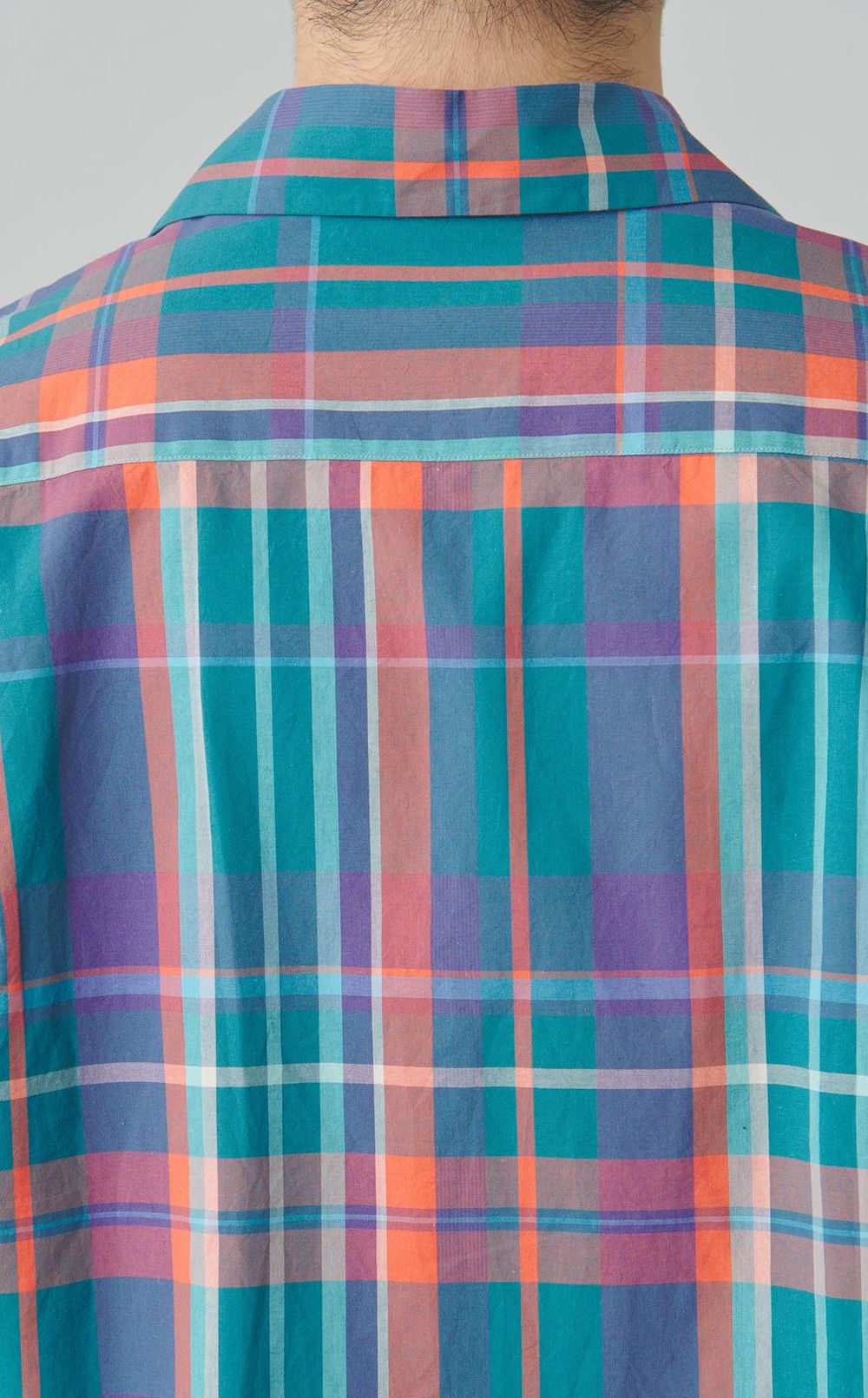 マドラスチェックショートスリーブシャツ