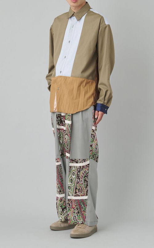 【reADdress】パッチワークイージーパンツ