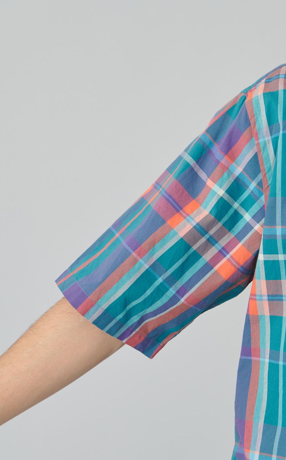 マドラスチェックショートスリーブシャツ