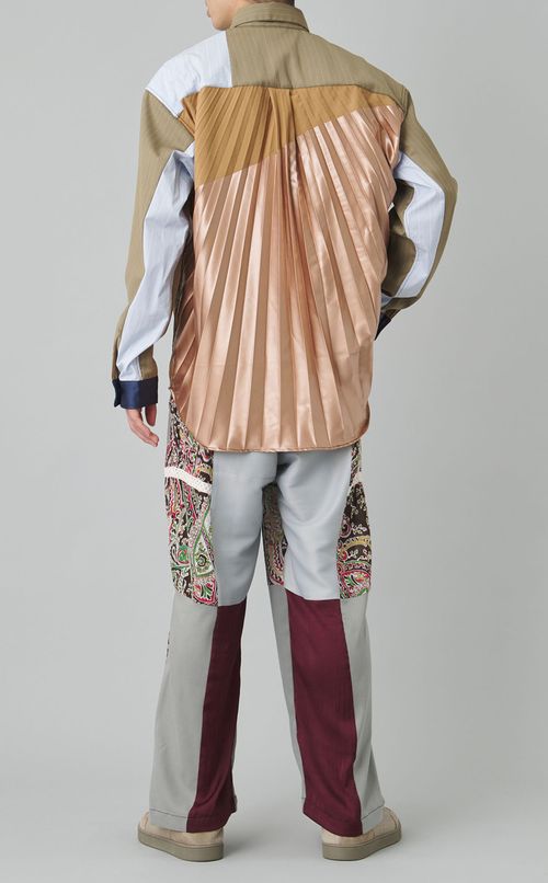 【reADdress】パッチワークイージーパンツ