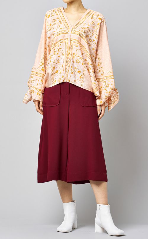 ボリュームスリーブプルオーバー