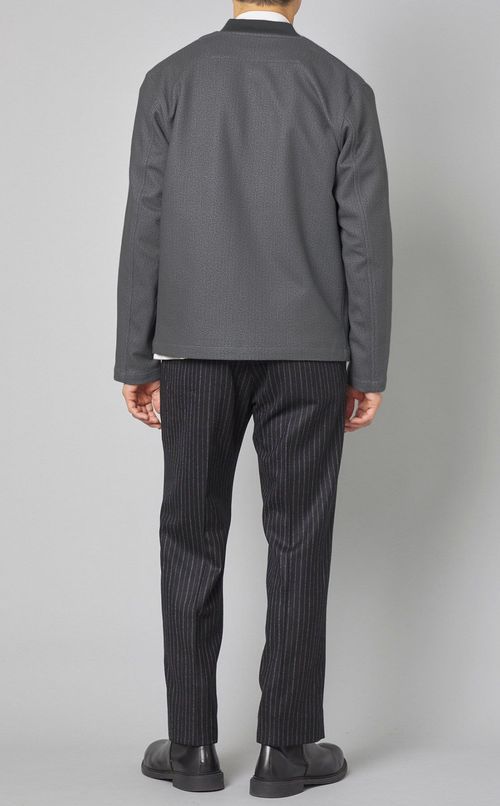 ダウンファブリックショートブルゾン