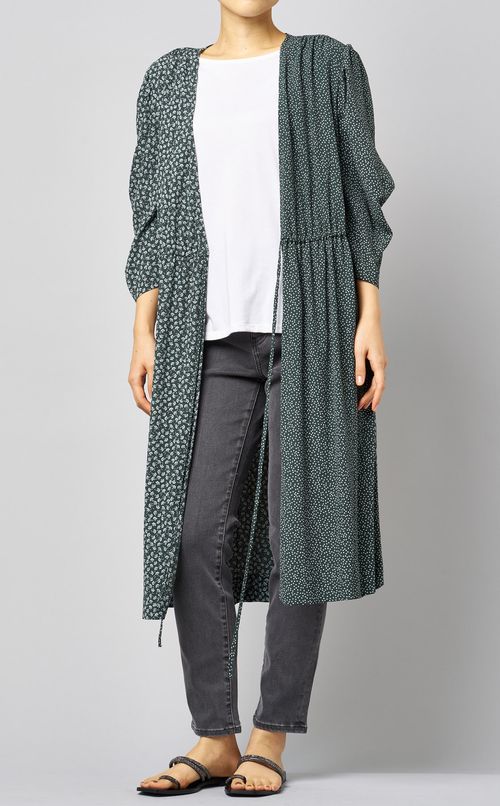 フラワードットカシュクールワンピース