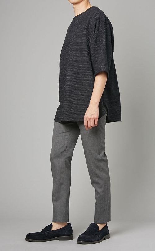 ツイードビッグプルオーバー