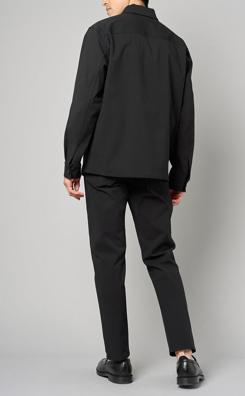 ツイルシャツブルゾン