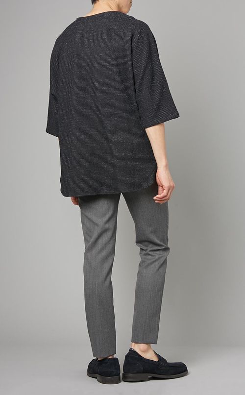 ツイードビッグプルオーバー