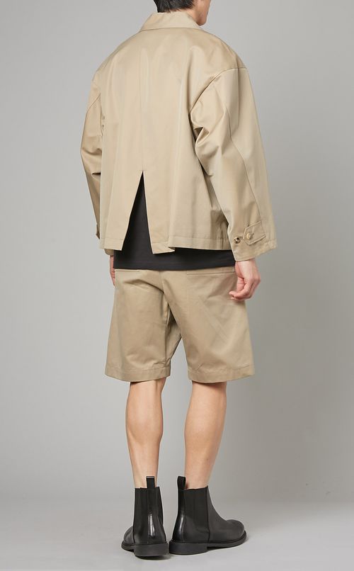 コットンギャバジンジャケット