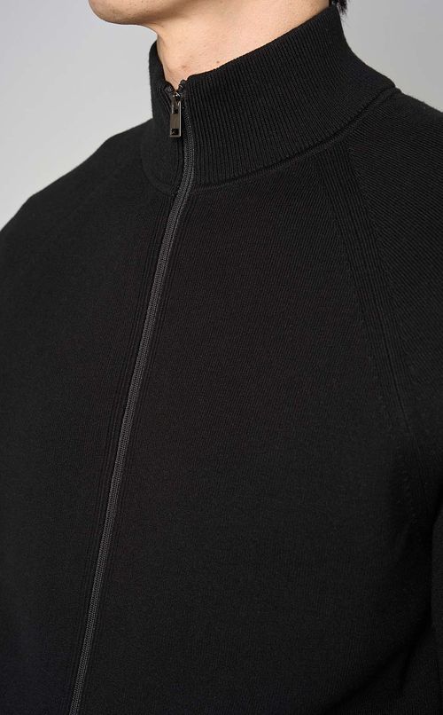 ニットフルジップカーディガン