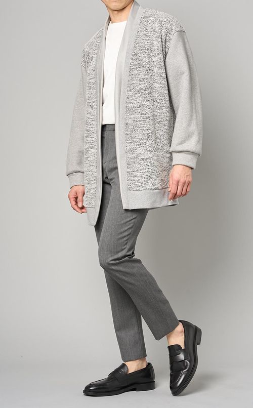 ノータックテーパードパンツ