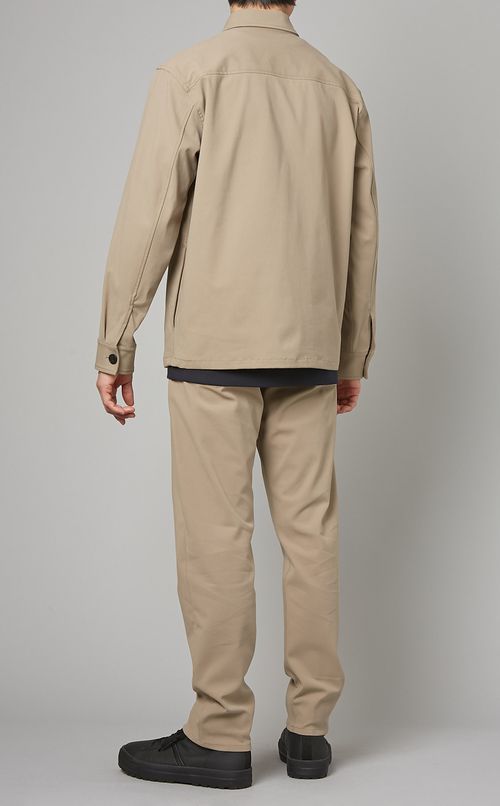 ツイルシャツブルゾン