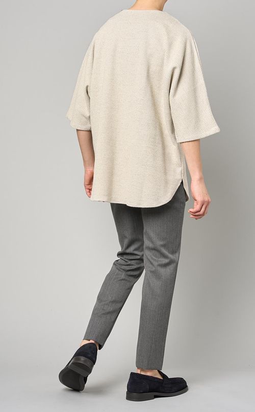 ツイードビッグプルオーバー