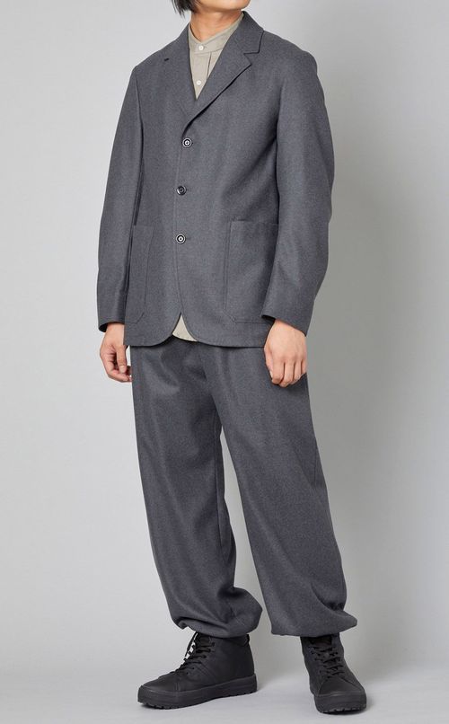 スーピマコットンオックスバンドシャツ