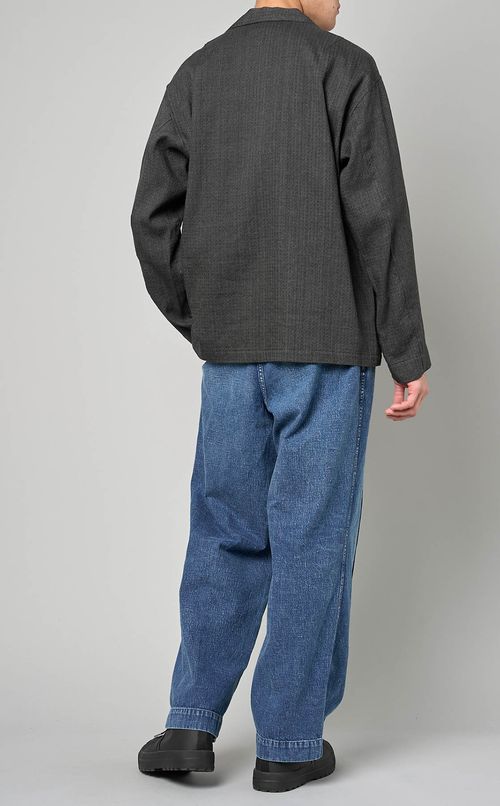 インディゴオーバーシャツジャケット