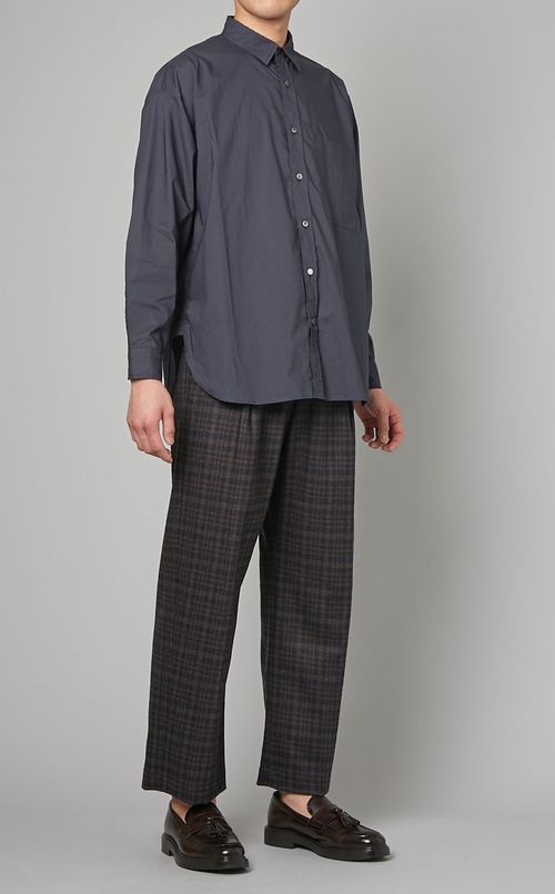 コットンタイプライタービッグシャツ