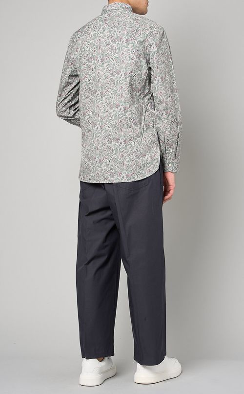 コットンペイズリーレギュラーシャツ