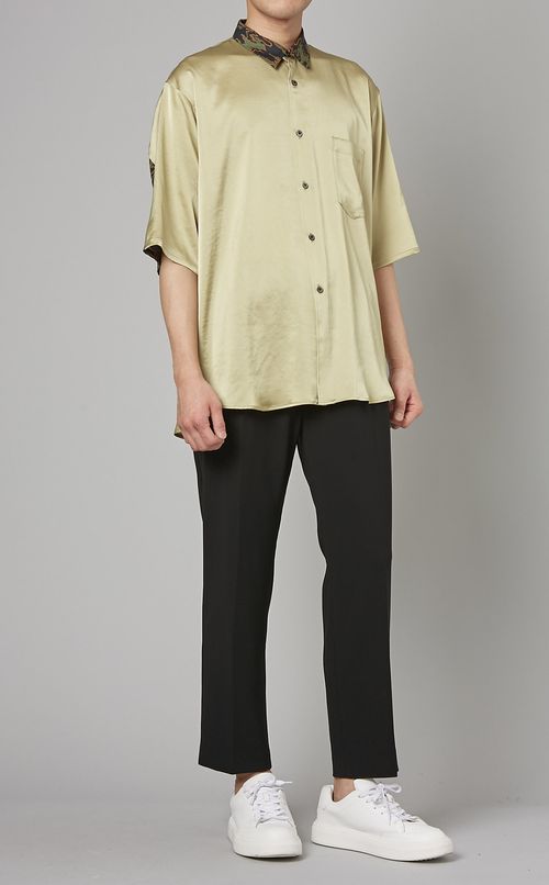 【別注】草木染めショートスリーブシャツ