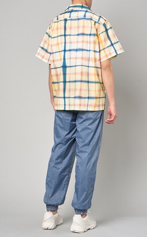 オーバーチェックシャツ