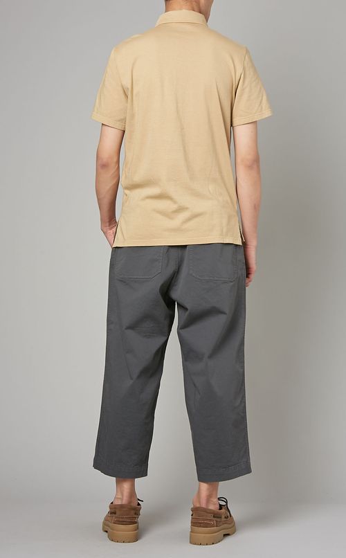 コットンジャージポロ