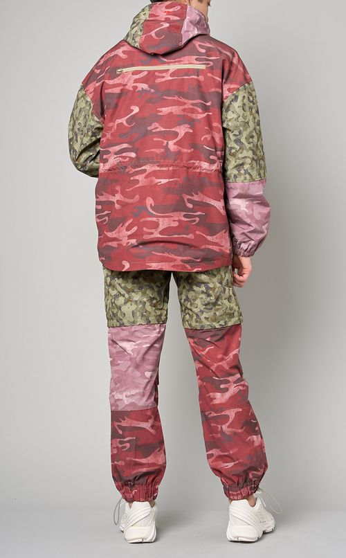 カモフラージュパネルアノラック