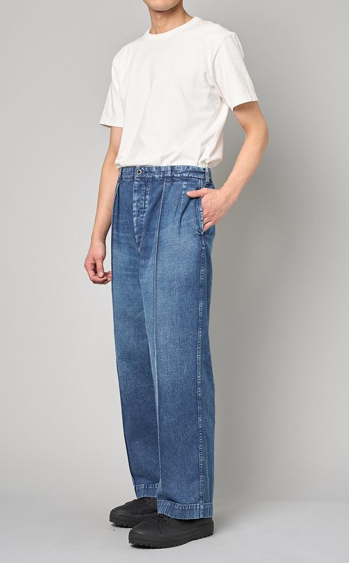 デニムトラウザーズ