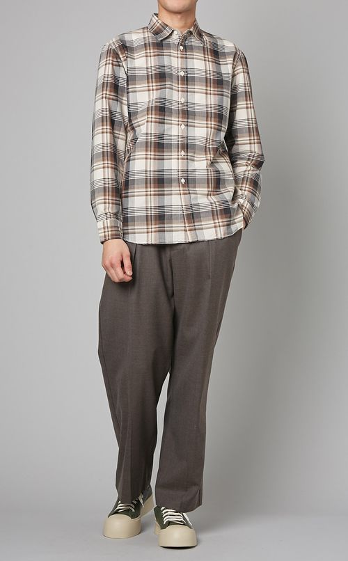 プレイドチェックシャツ