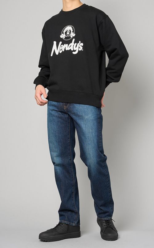 プリントスウェットプルオーバー