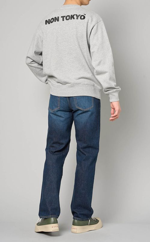 プリントスウェットプルオーバー