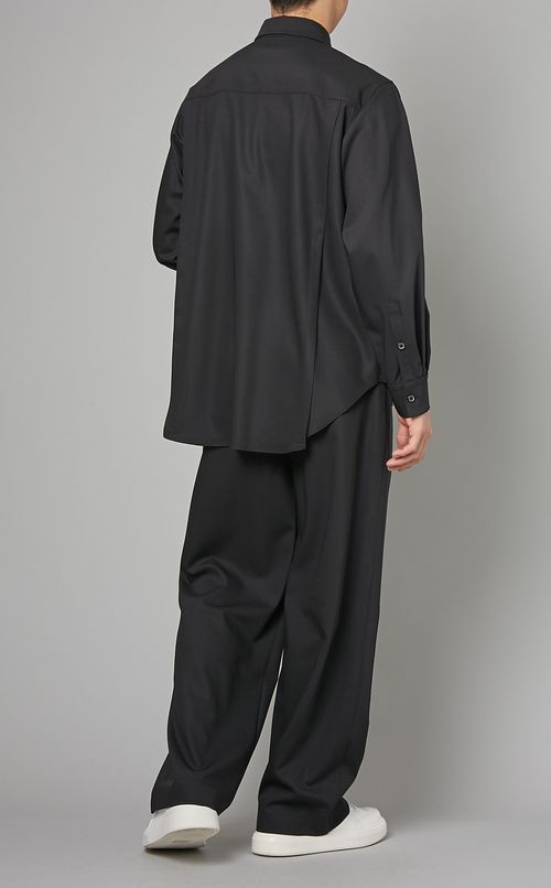 サマーウールタックシャツ