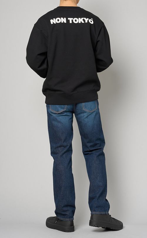 プリントスウェットプルオーバー