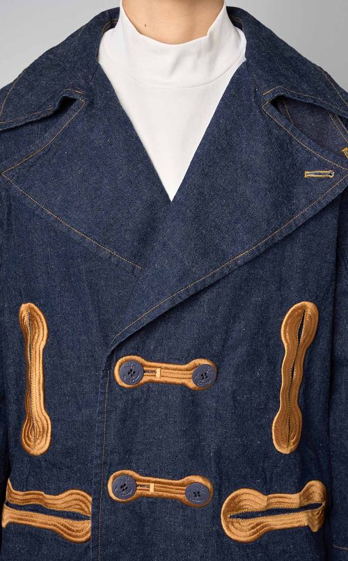 デニムショートPコート