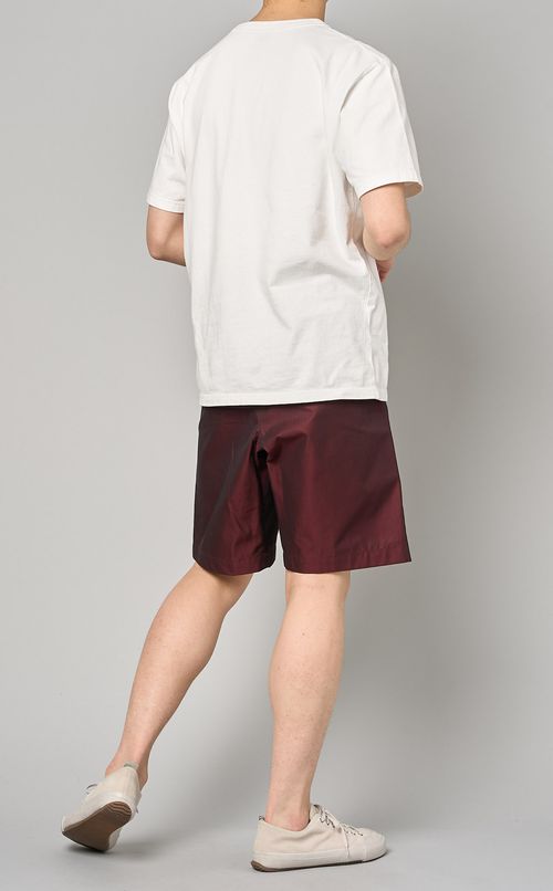 コットンギャバジンショートパンツ