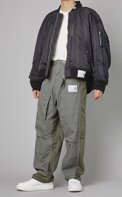 バックカバードMA-1ジャケット