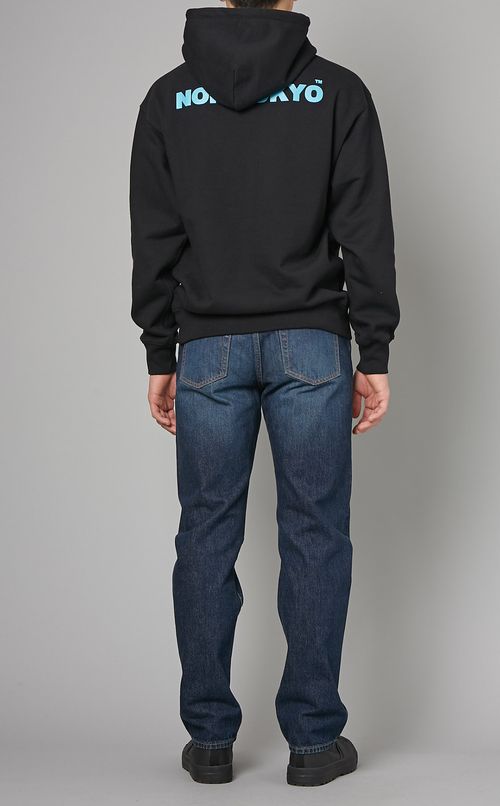 プリントスウェットパーカー