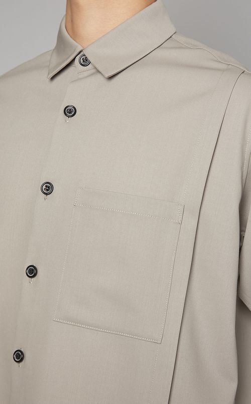 サマーウールタックシャツ