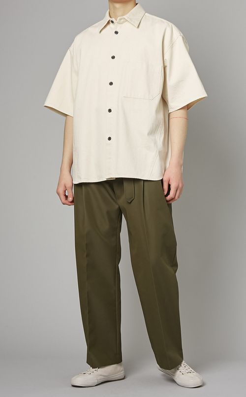 ショートスリーブデニムシャツ