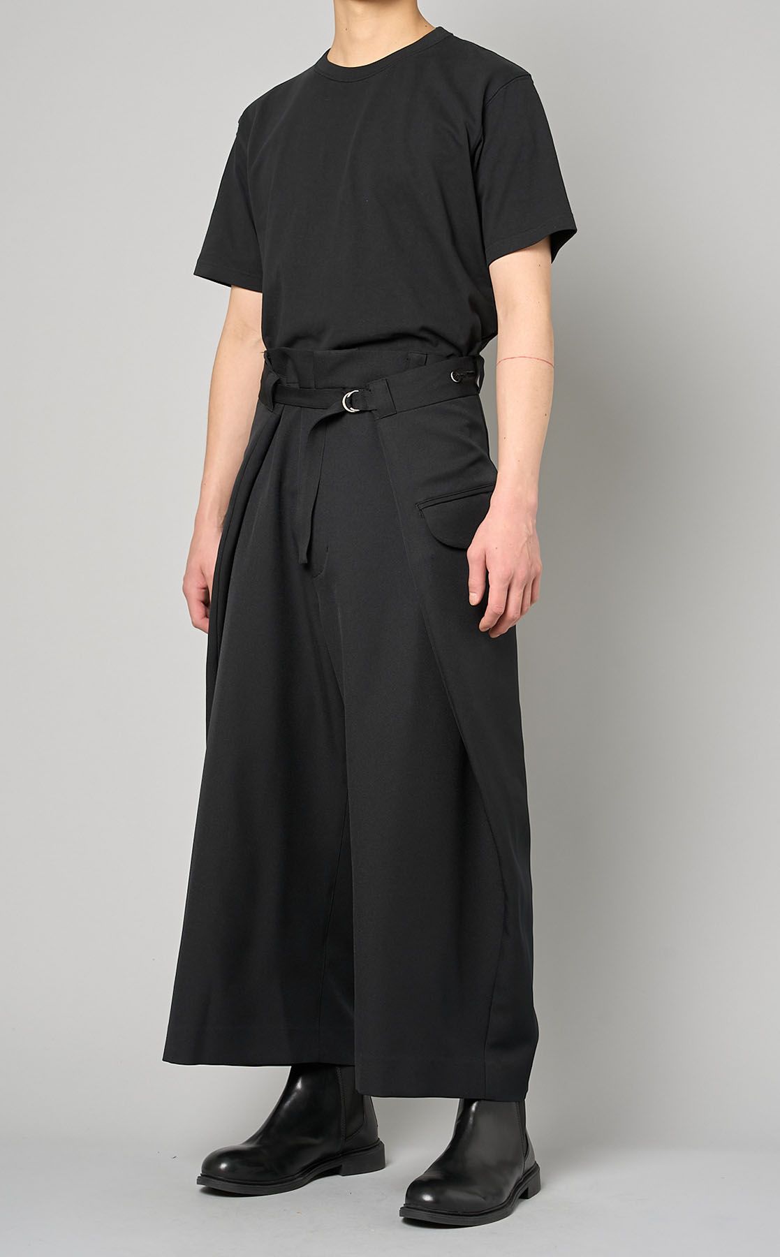 anseason ANREALAGE ギミック変形ラップワイドパンツ anseason ANREALAGE ギミック変形ラップワイドパンツ ANREALAGE