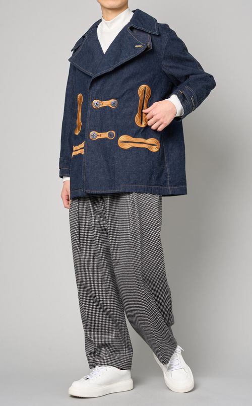 デニムショートPコート