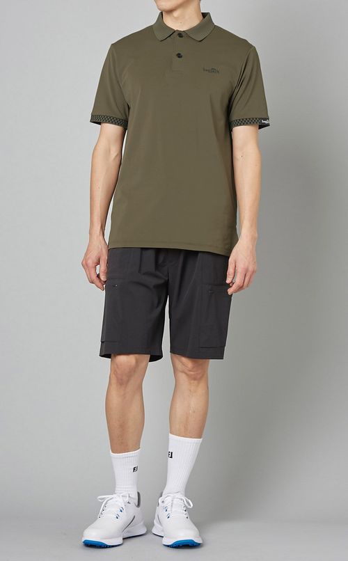 【手洗い可】ハイストレッチショートスリーブポロ