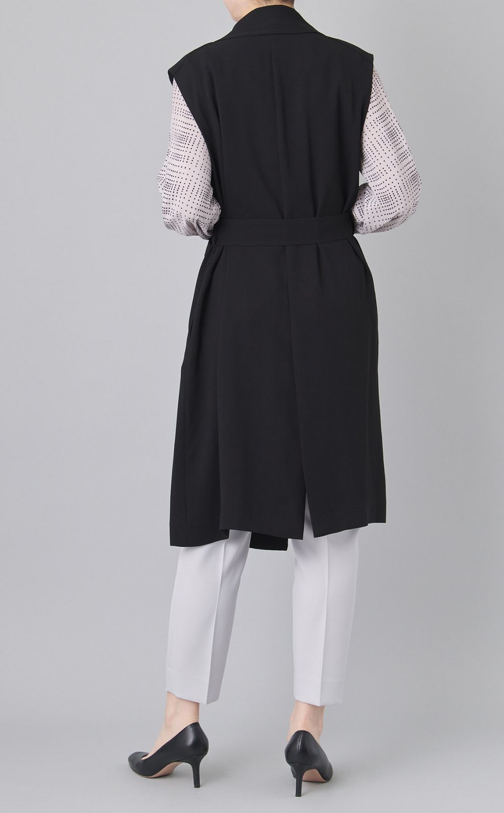 ラップデザインロングジレ