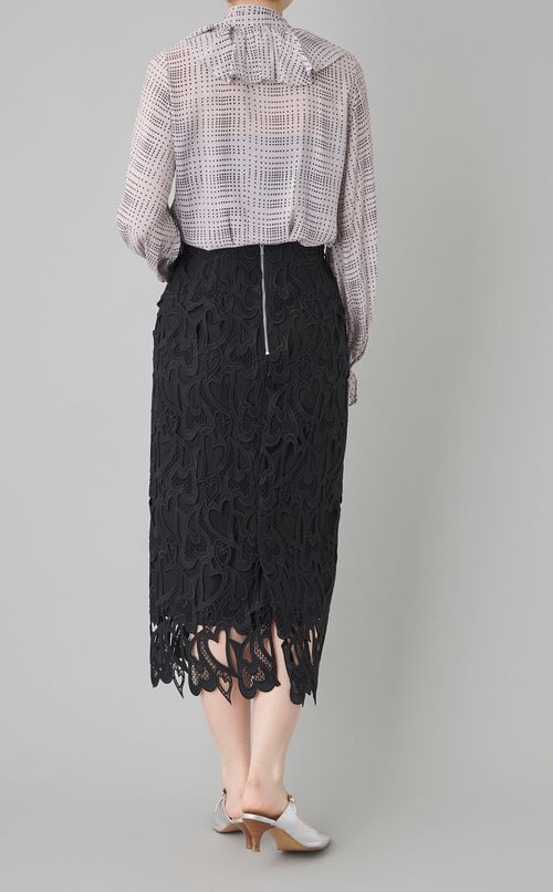 ハートレースタイトスカート