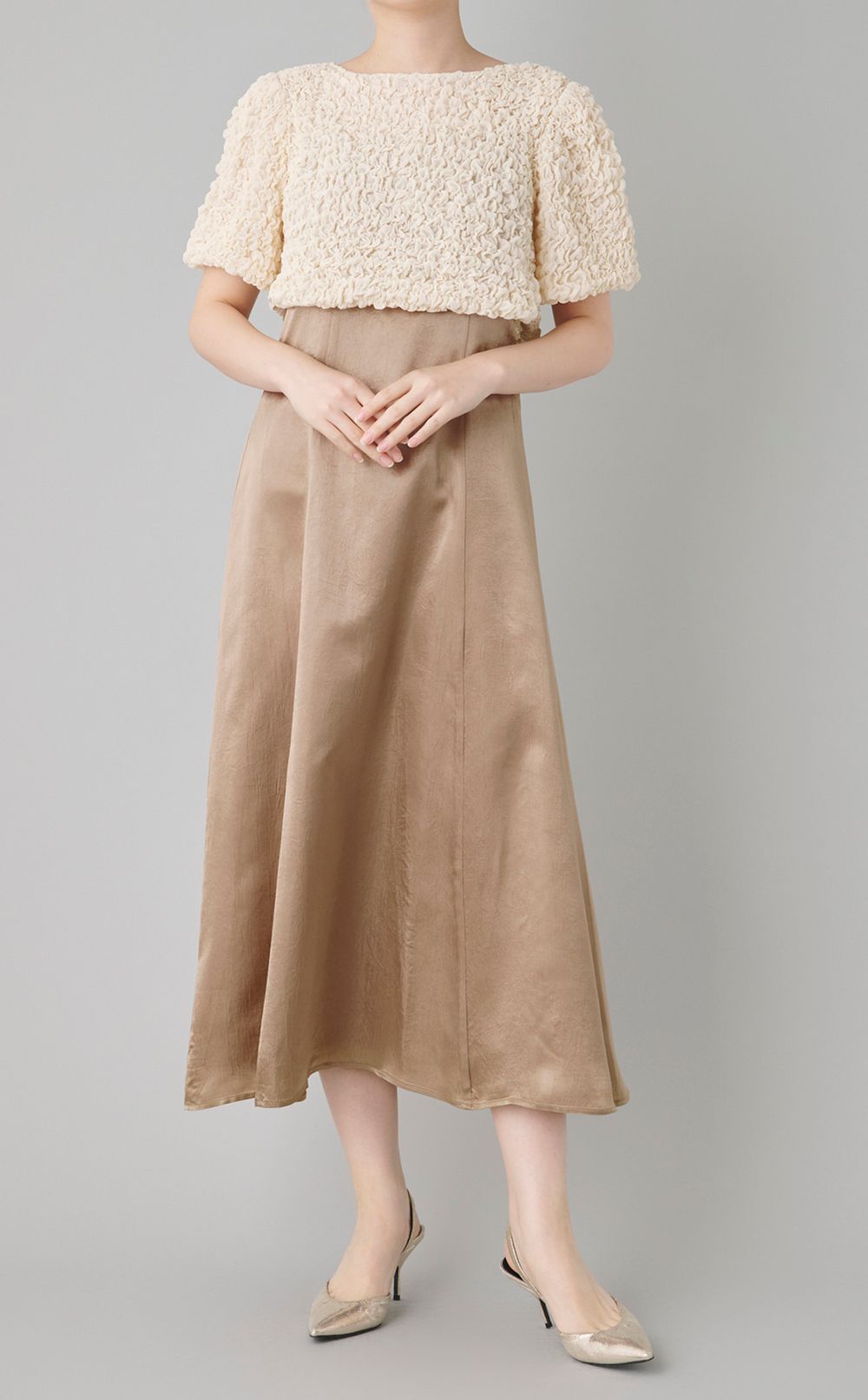 フリルショートボレロワンピース